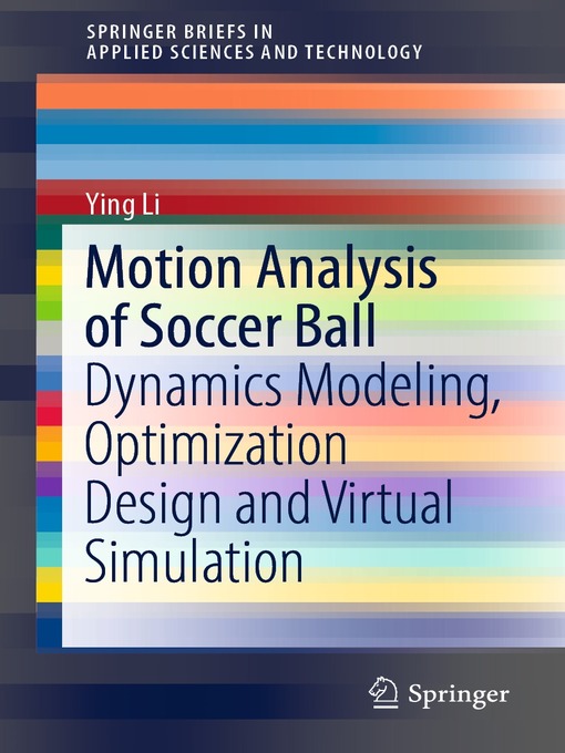 Title details for Motion Analysis of Soccer Ball by Ying Li - Available